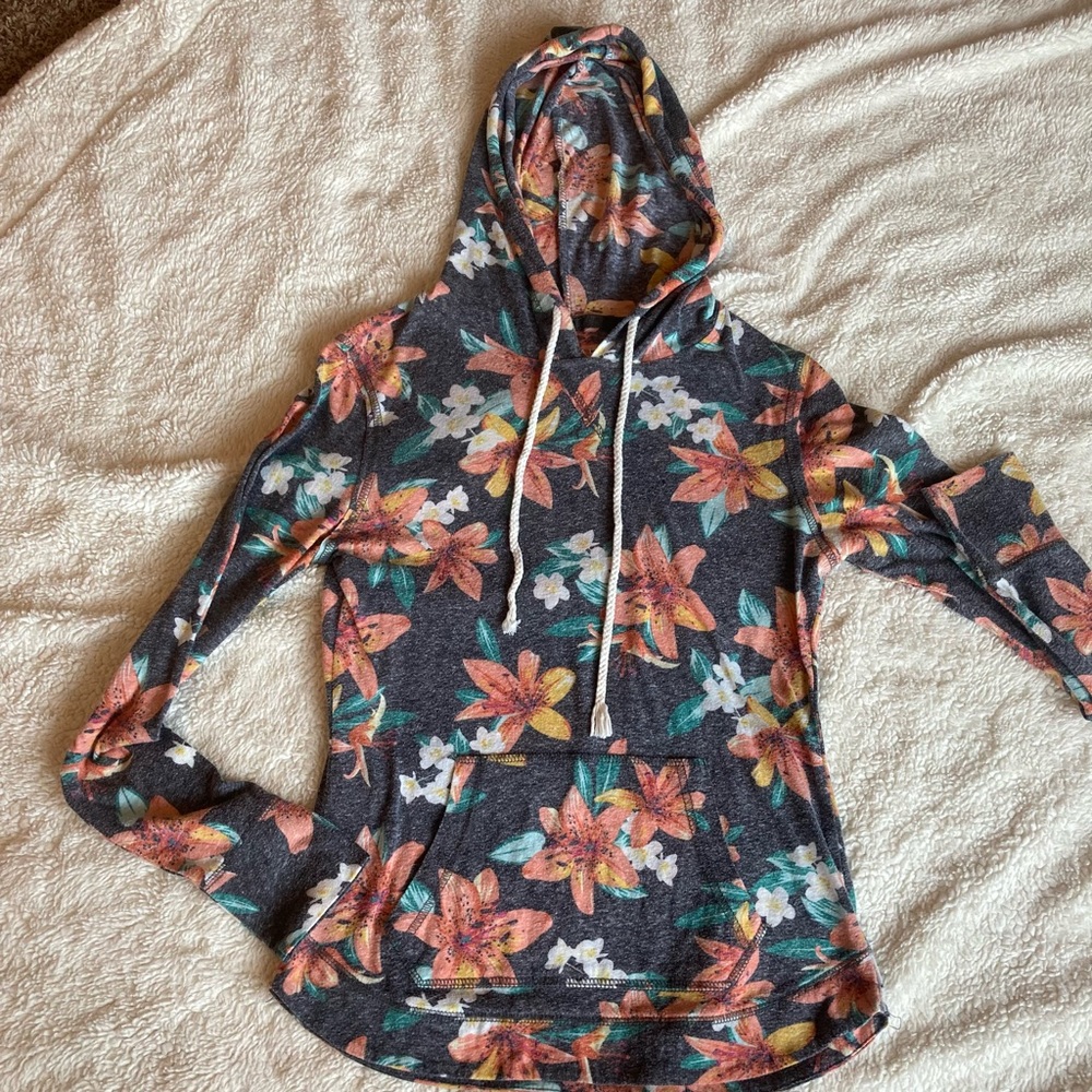 Abercrombie Tropical Hooded Shirt